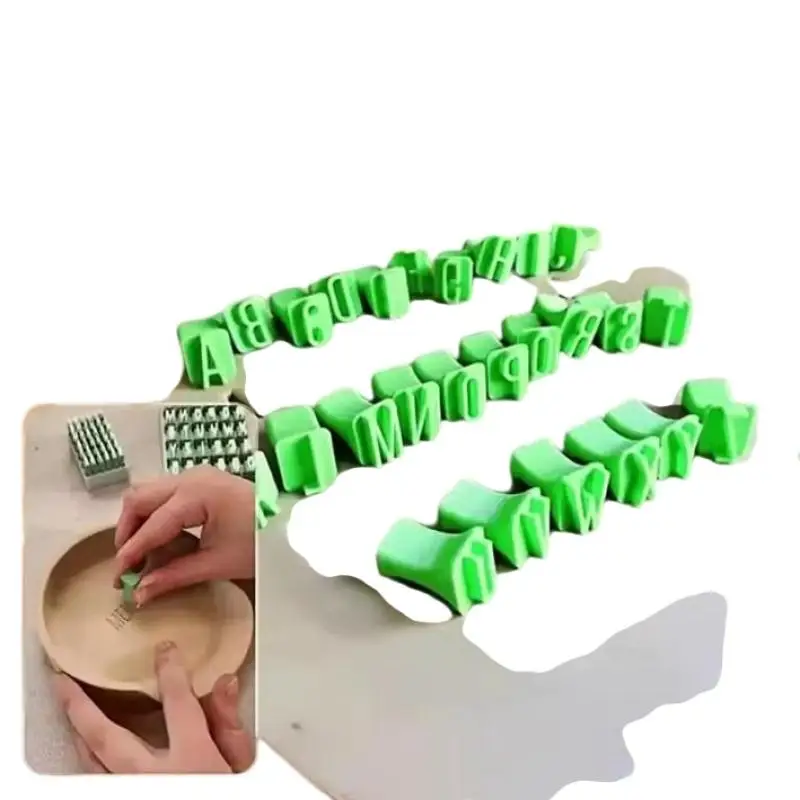 Uppercase Letter Alphabet Clay Seal Embossing DIY Craft Ceramic Artistic Letters Lowercase Letters Portable
Uppercase Letter Alphabet Clay Seal Embossing DIY Craft Ceramic Artistic Letters Lowercase Letters Portable