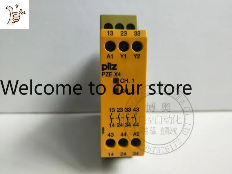 2026.4 Original PILZ Pilz Safety Relay PZE X4 24VDC Order Number: 774585 In Stock.
2026.4 Original PILZ Pilz Safety Relay PZE X4 24VDC Order Number: 774585 In Stock.