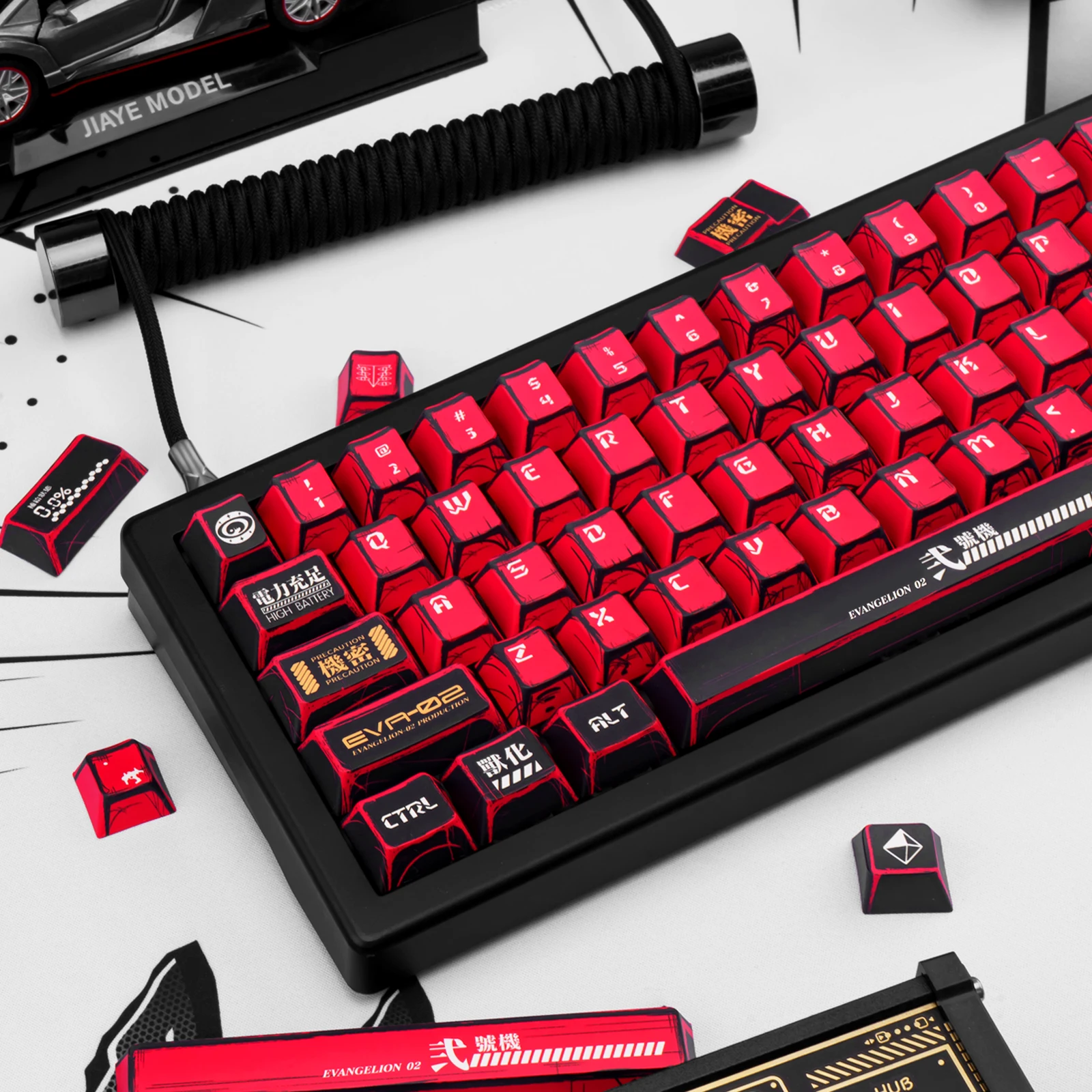 Комексированный колпачок Eva-02 Cherry Pbt, сублимационный для рисования/Aula75, красный и черный, с ручной росписью, двумерный стиль, колпачок для ключей
Комексированный колпачок Eva-02 Cherry Pbt, сублимационный для рисования/Aula75, красный и черный, с ручной росписью, двумерный стиль, колпачок для ключей