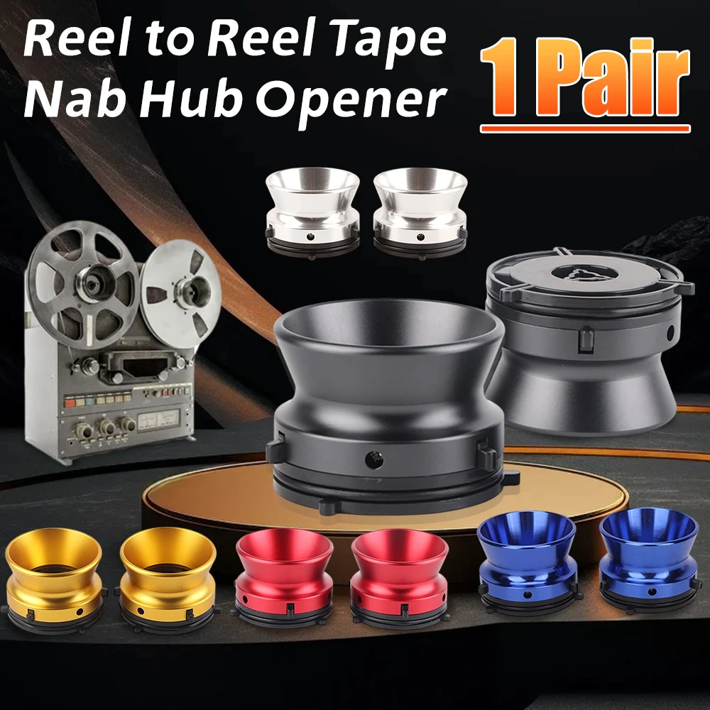 1Pair Polished Aluminum Alloy 10 Inch Opener Universal Loading Device Nab Reel Hub Adaptors for Studer ReVox for Akai for Teac
1Pair Polished Aluminum Alloy 10 Inch Opener Universal Loading Device Nab Reel Hub Adaptors for Studer ReVox for Akai for Teac