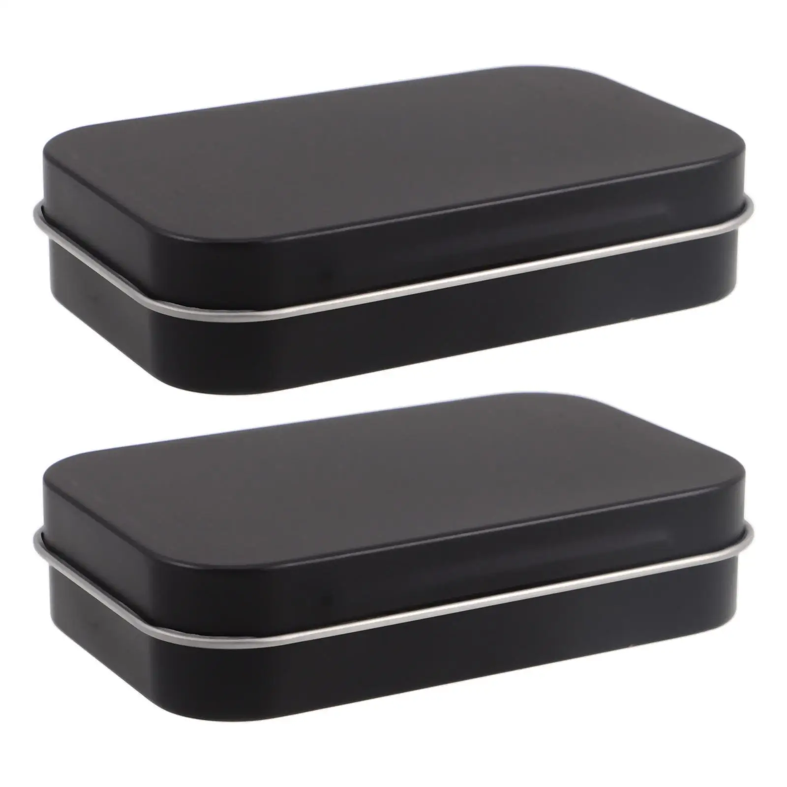 Mini Metal Cans 2 Pcs Rectangular Hinged Tins Empty Containers Key Candy Organizer Tea Sealed Lids Storage Box Portable Durable
Mini Metal Cans 2 Pcs Rectangular Hinged Tins Empty Containers Key Candy Organizer Tea Sealed Lids Storage Box Portable Durable