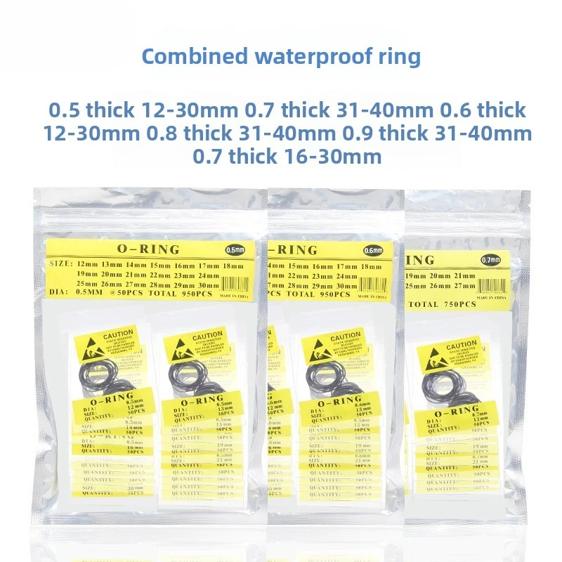 Rubber Watch O-Ring Waterproof Watch Gasket Sealing Gasket Watch Back Cover Watch Repair Tool Accessories 0.5/0.6/0.7/0.8/0.9mm
Rubber Watch O-Ring Waterproof Watch Gasket Sealing Gasket Watch Back Cover Watch Repair Tool Accessories 0.5/0.6/0.7/0.8/0.9mm