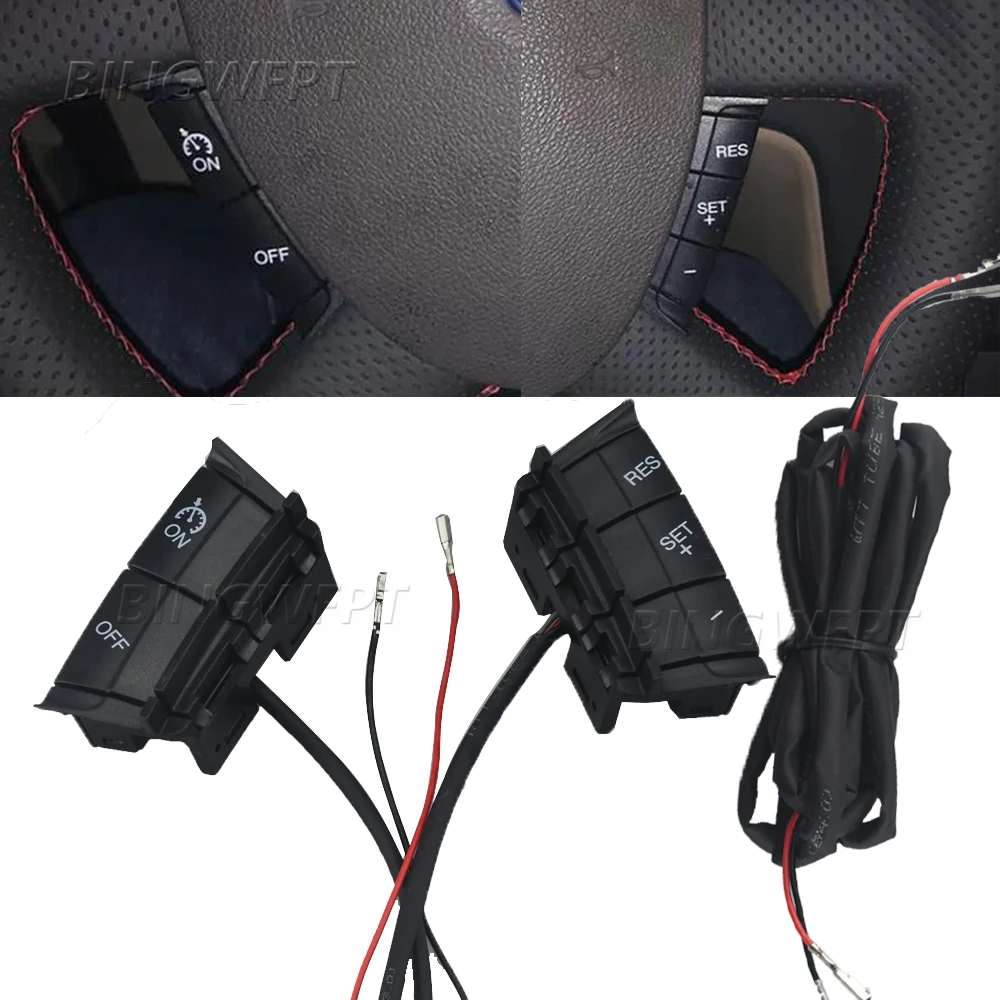 Car Cruise Control Switch Speed Control System With Cable For Ford Focus 2005-2011 Multifunction Steering Wheel Button Switches
Car Cruise Control Switch Speed Control System With Cable For Ford Focus 2005-2011 Multifunction Steering Wheel Button Switches