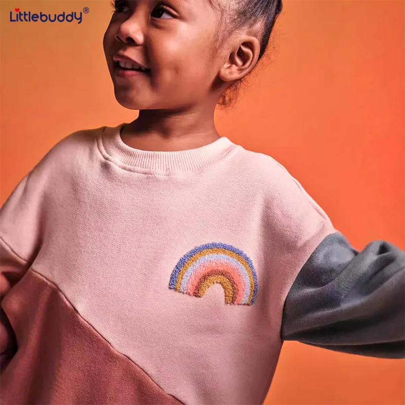 littlebuddyGirls' Sweatshirt Autumn Children's Top One piece dropshipping 
littlebuddyGirls' Sweatshirt Autumn Children's Top One piece dropshipping