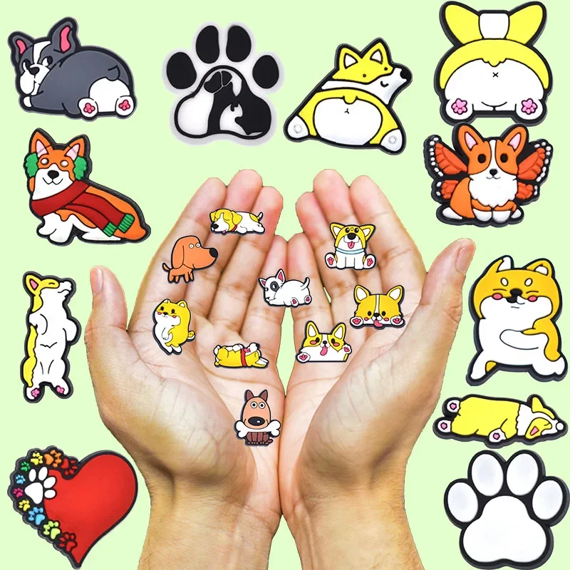 Shoe Charms for Crocs Accessories Corgi Shoes Charm for Croc Decorations Pins Men Accessory Jeans Woman Clogs Clips Badges
Shoe Charms for Crocs Accessories Corgi Shoes Charm for Croc Decorations Pins Men Accessory Jeans Woman Clogs Clips Badges