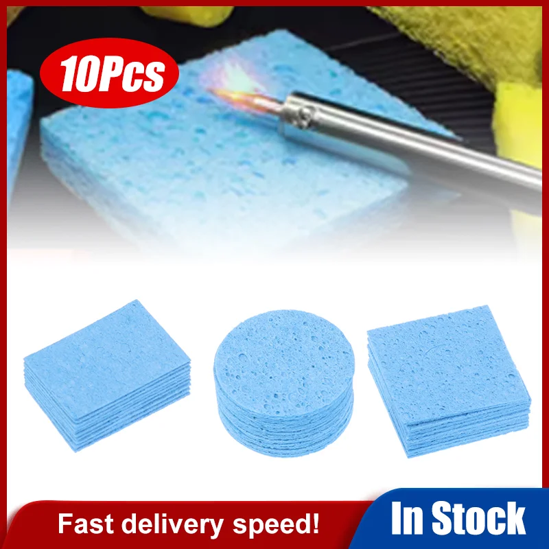 High Quality 10Pcs/lot Soldering Sponge For BGA Soldering Iron Tip Cleaning Welding Head Cleaner Tools
High Quality 10Pcs/lot Soldering Sponge For BGA Soldering Iron Tip Cleaning Welding Head Cleaner Tools
