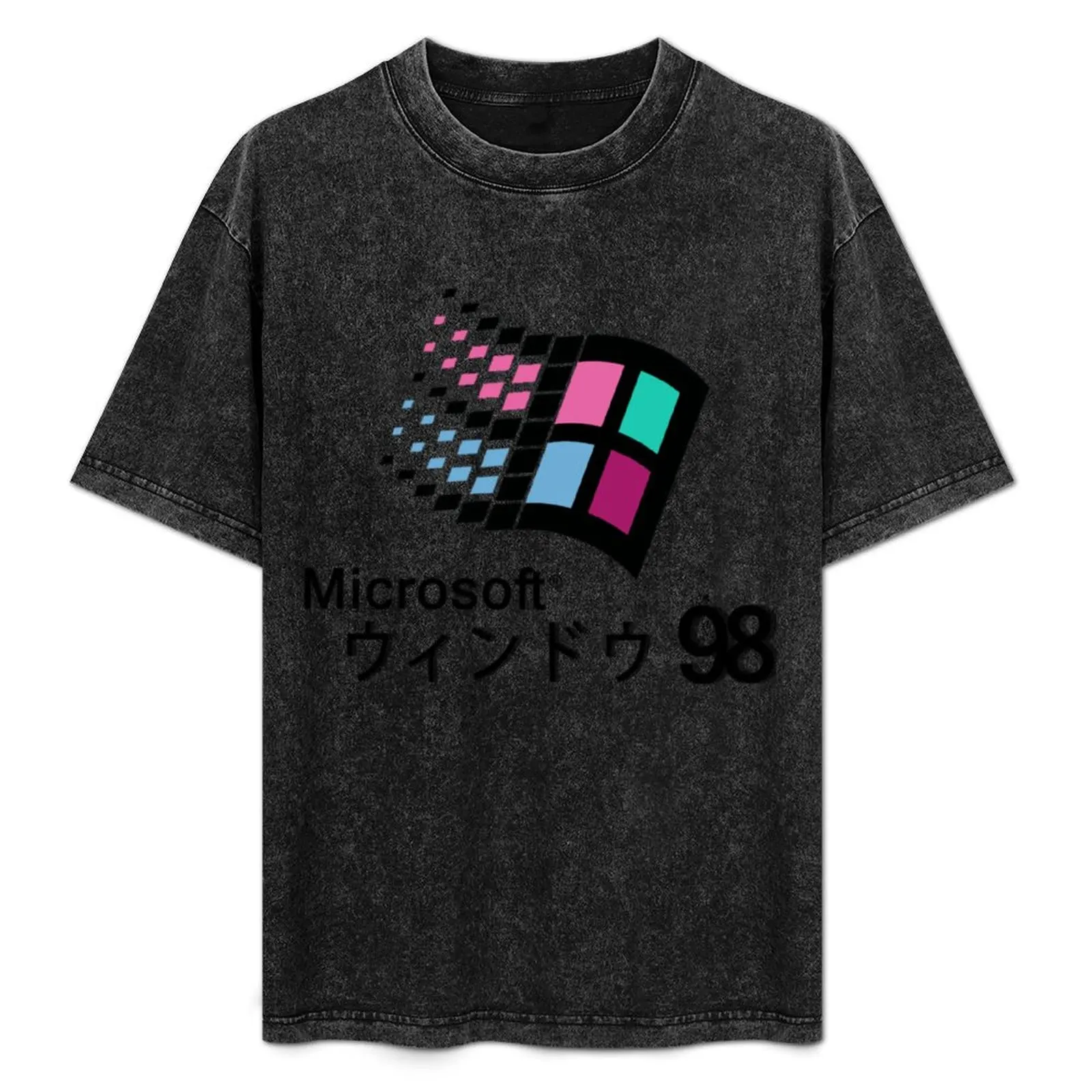 Microsoft Windows 98 Vaporwave Classic T-Shirt Abstract Pattern Print Top
Microsoft Windows 98 Vaporwave Classic T-Shirt Abstract Pattern Print Top