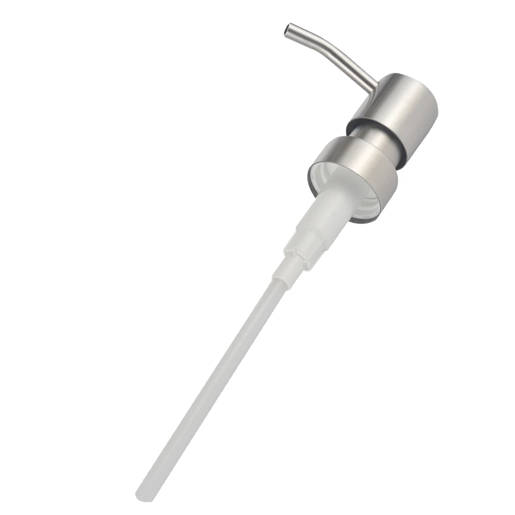 Stainless Steel Nozzle Soap Dispenser Pumps for Shampoo Bottles Travel Reusable Replacement Pump Head Bottle Press Home Kitchen
Stainless Steel Nozzle Soap Dispenser Pumps for Shampoo Bottles Travel Reusable Replacement Pump Head Bottle Press Home Kitchen