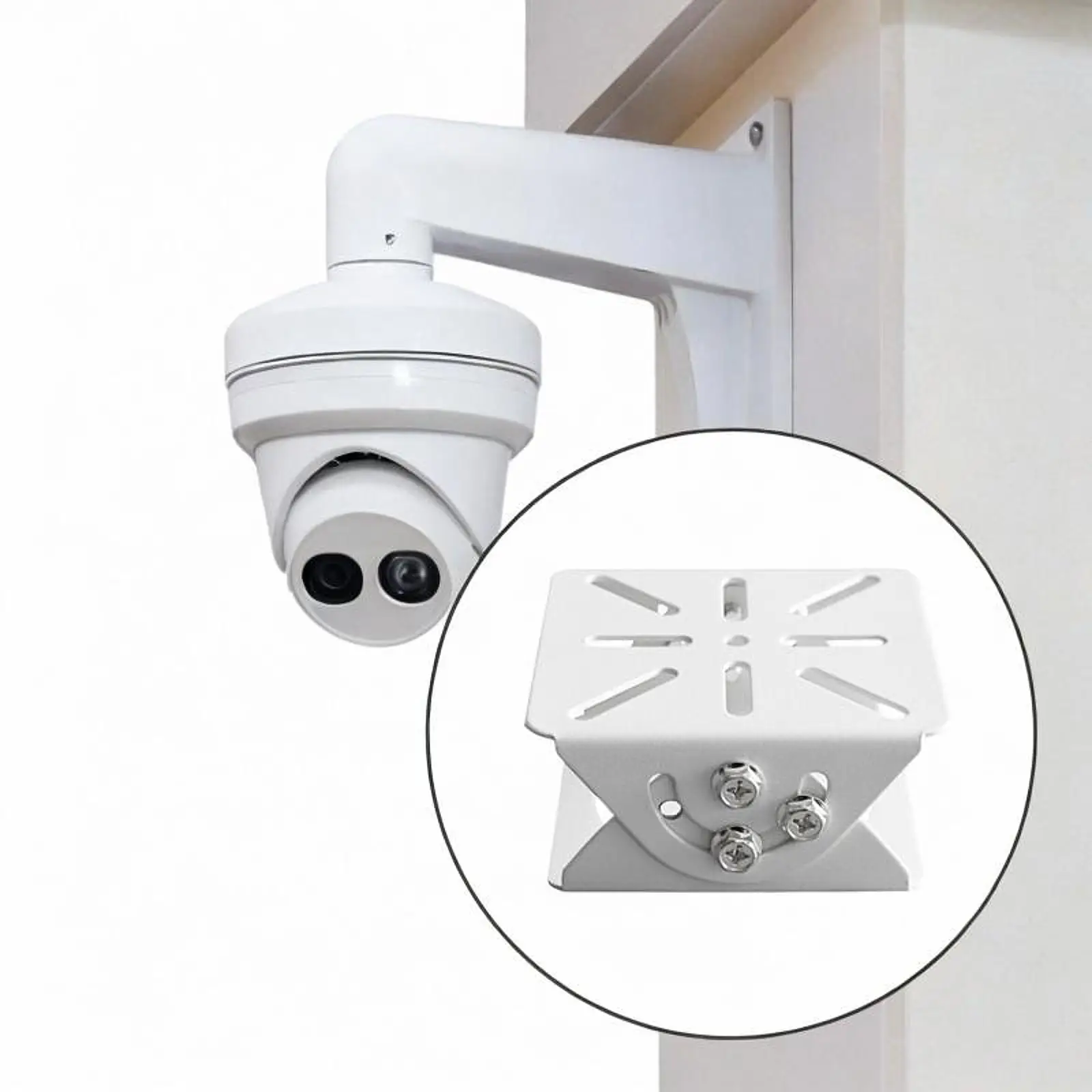 Security Camera Pole Mount Bracket Adapter Pole Mount Adapter Wall Ceiling Bracket Sturdy for Corner Home Wall Outdoor Ceiling
Security Camera Pole Mount Bracket Adapter Pole Mount Adapter Wall Ceiling Bracket Sturdy for Corner Home Wall Outdoor Ceiling