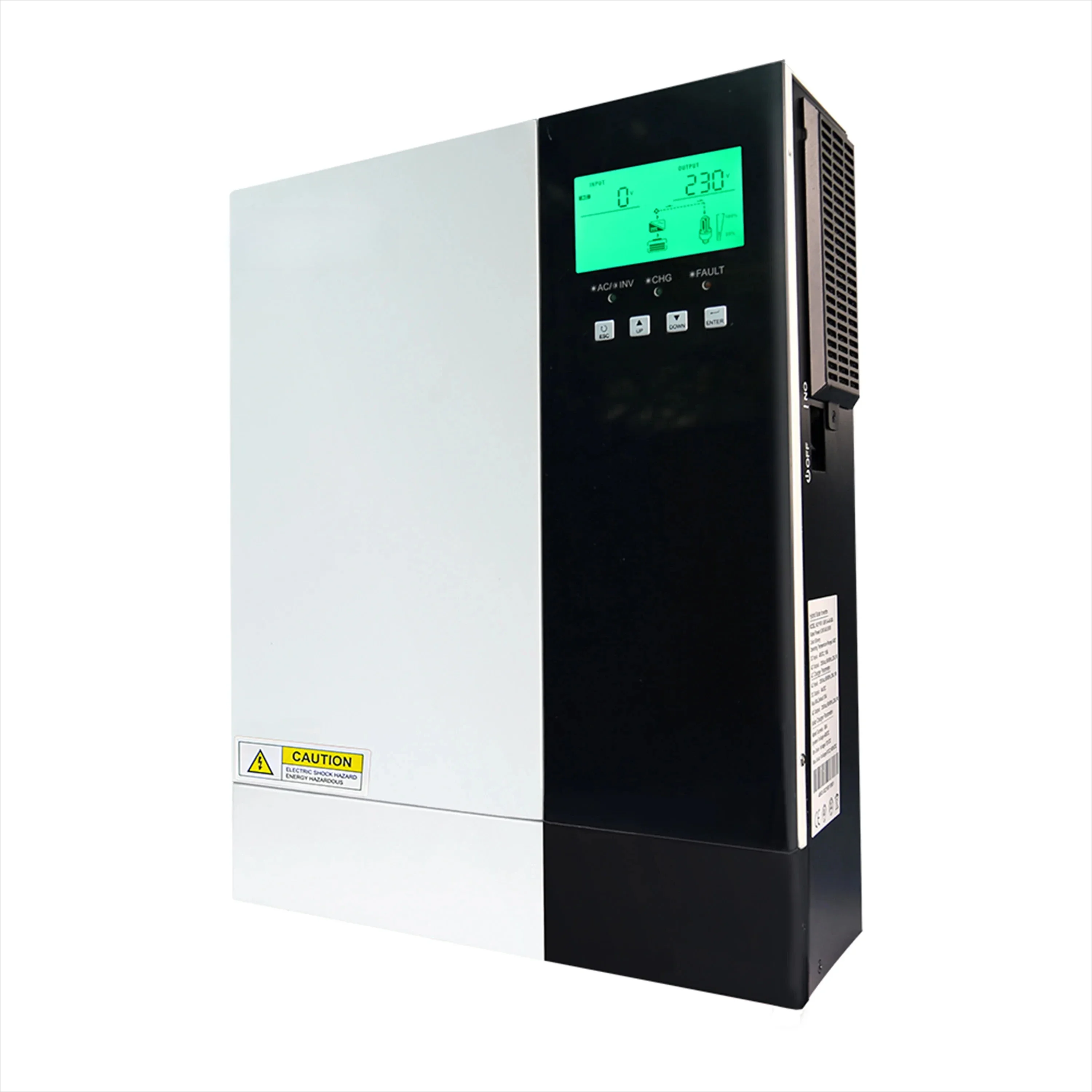 In Stock All In One Hybrid Inverter Off Grid 5.5KW 5.5KVA With MPPT Charge Controller Solar Power Inverter Home Solar System
In Stock All In One Hybrid Inverter Off Grid 5.5KW 5.5KVA With MPPT Charge Controller Solar Power Inverter Home Solar System