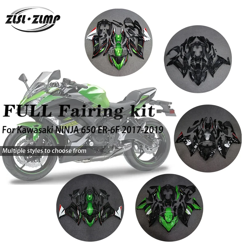 For Kawasaki Ninja650 ninja 650 NINJA650 ER6F 2017 - 2019 Motorcycle Full Fairing Kit Bodywork Injection Cowling Accessories
For Kawasaki Ninja650 ninja 650 NINJA650 ER6F 2017 - 2019 Motorcycle Full Fairing Kit Bodywork Injection Cowling Accessories