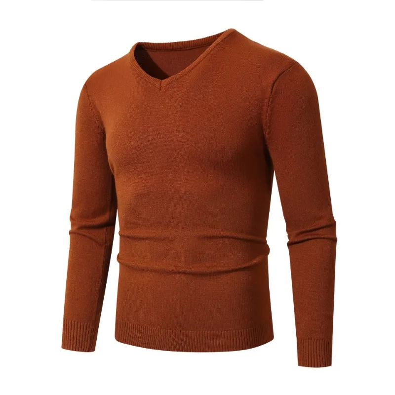 American Men's V-neck Bottoming Shirt Autumn Thin Knitted Loose Sweater Teen Warm Top
American Men's V-neck Bottoming Shirt Autumn Thin Knitted Loose Sweater Teen Warm Top