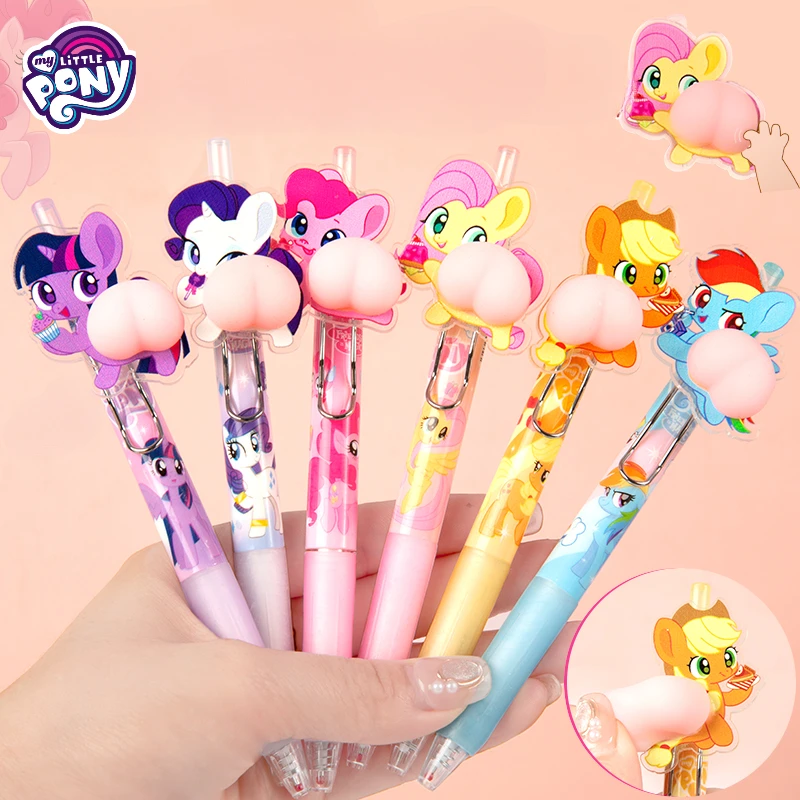 Гелевая ручка My Little Pony, высоко выглядящий пресс, креативные студенческие канцелярские принадлежности с героями мультфильмов, милый кавайный подарок на Рождество и день рождения для девочек
Гелевая ручка My Little Pony, высоко выглядящий пресс, креативные студенческие канцелярские принадлежности с героями мультфильмов, милый кавайный подарок на Рождество и день рождения для девочек