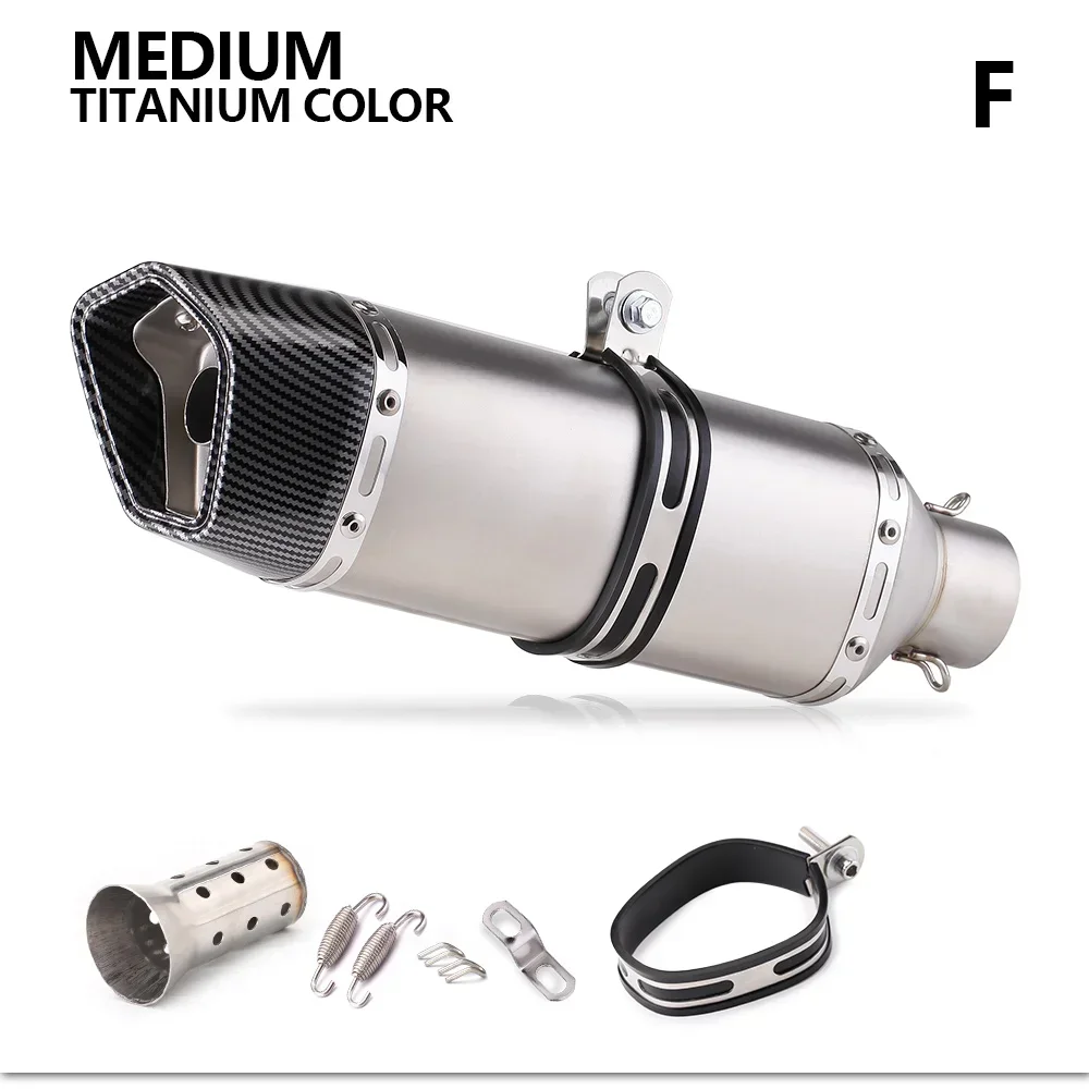 Motorcycle Exhaust, muffler, rear tube, Universal, high Performance,with DB Killer, 38-51mm
Motorcycle Exhaust, muffler, rear tube, Universal, high Performance,with DB Killer, 38-51mm