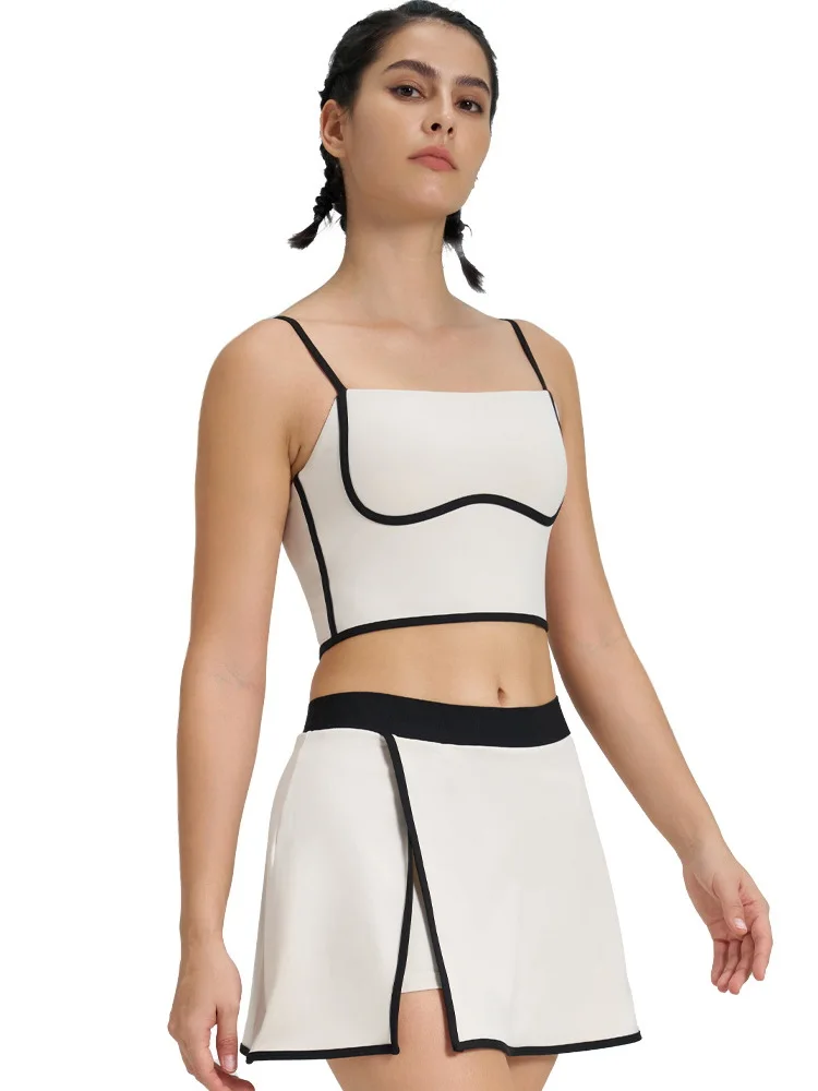 Женские цветные быстросохнущие спортивные комплекты, противоударный жилет, антимощная юбка, высокоэластичные костюмы для фитнеса, йоги
Женские цветные быстросохнущие спортивные комплекты, противоударный жилет, антимощная юбка, высокоэластичные костюмы для фитнеса, йоги