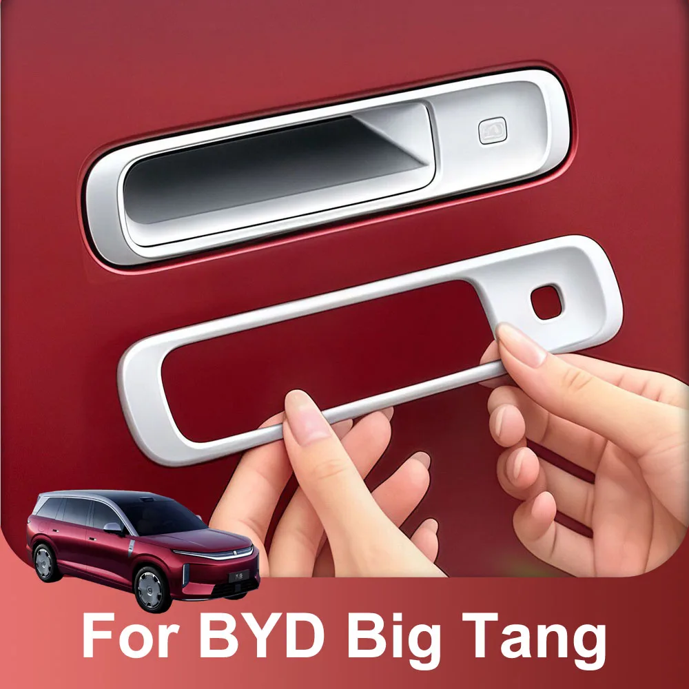 Fit For BYD Big Tang 2026 Outer Door Handle Protective Cover ABS Material Modification Supplies Waterproof And Wear-resistant
Fit For BYD Big Tang 2026 Outer Door Handle Protective Cover ABS Material Modification Supplies Waterproof And Wear-resistant