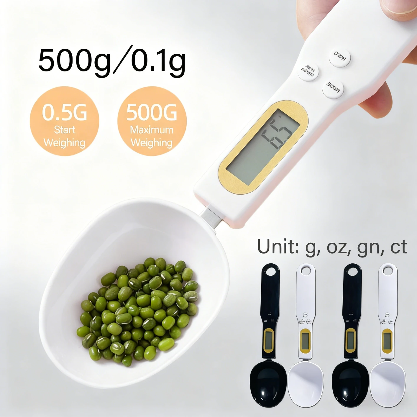 Electronic Kitchen Scale 500g 0.1g LCD Digital Measuring Food Flour Digital Spoon Scale Mini Kitchen Tool for Milk Coffee Scale
Electronic Kitchen Scale 500g 0.1g LCD Digital Measuring Food Flour Digital Spoon Scale Mini Kitchen Tool for Milk Coffee Scale