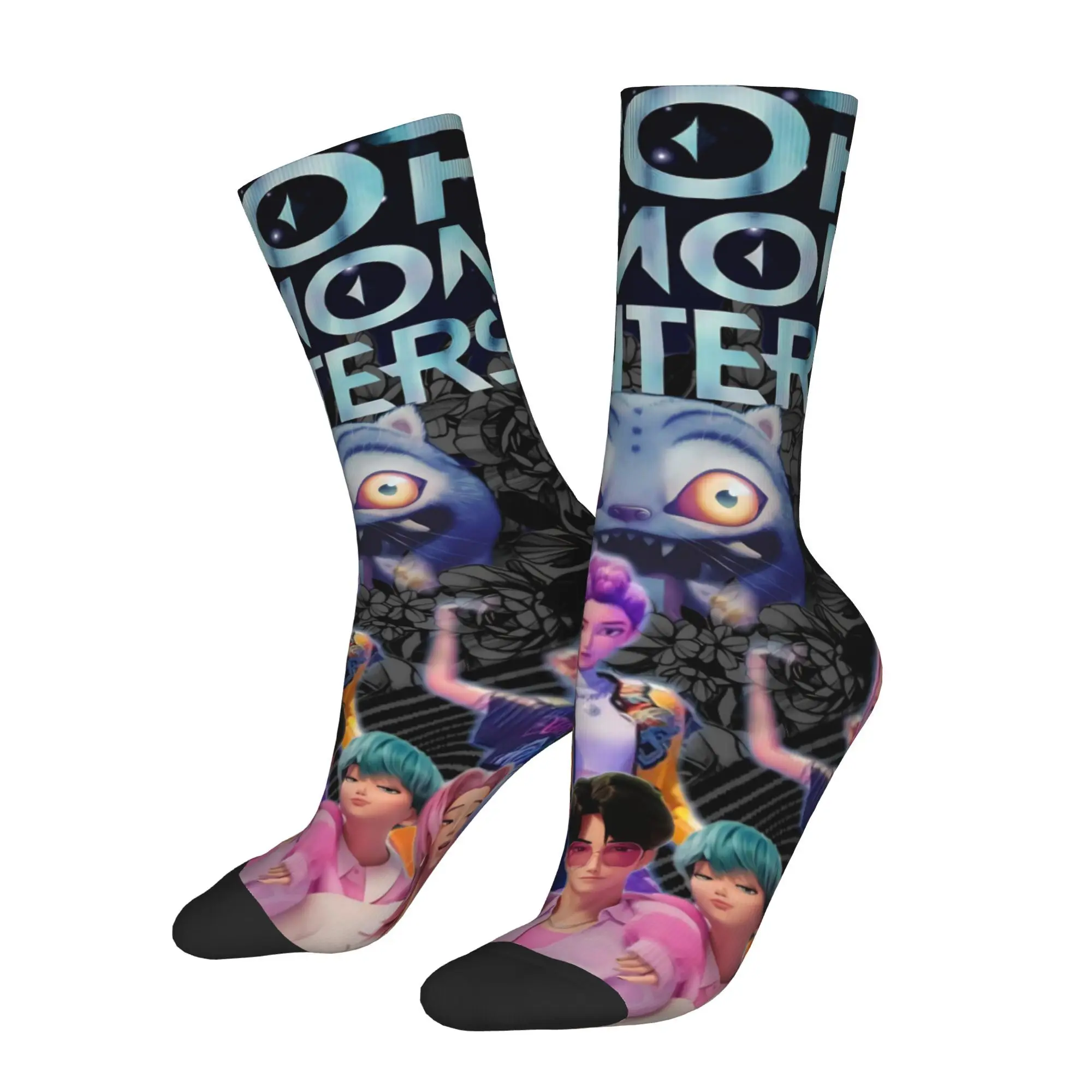 K POP Huntrx Cartoon KPop Demon Hunters Anime Sock Printed Man Polyester Fashion
K POP Huntrx Cartoon KPop Demon Hunters Anime Sock Printed Man Polyester Fashion