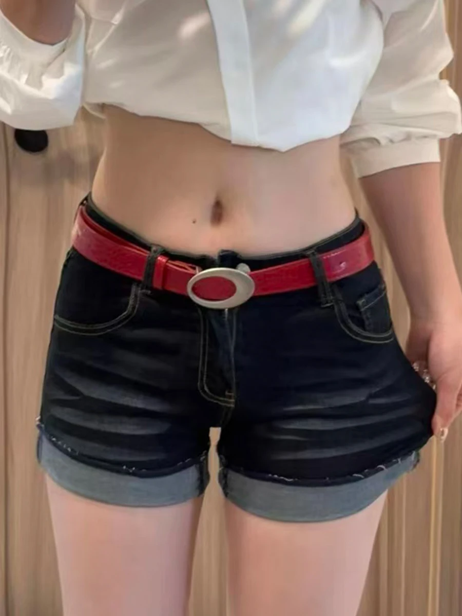 High Waist Straight Leg Skinny Jeans Short for Women Summer Thin Cotton Elastic Washed Blue Hot Pants Ladies Premium Denim
High Waist Straight Leg Skinny Jeans Short for Women Summer Thin Cotton Elastic Washed Blue Hot Pants Ladies Premium Denim