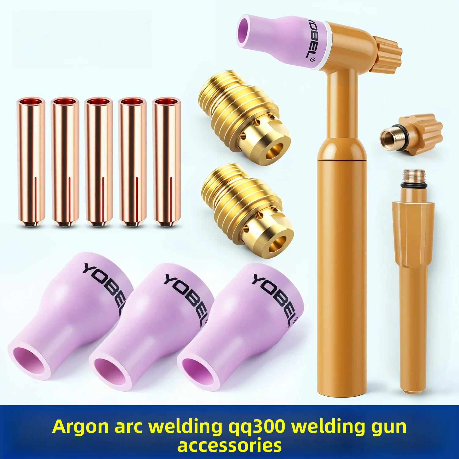 QQ300A TIG Welding Torch Head Accessories Kit Include Gas Nozzle Collet Body Collet Tube Switch Torch Tail Pressure Cap
QQ300A TIG Welding Torch Head Accessories Kit Include Gas Nozzle Collet Body Collet Tube Switch Torch Tail Pressure Cap
