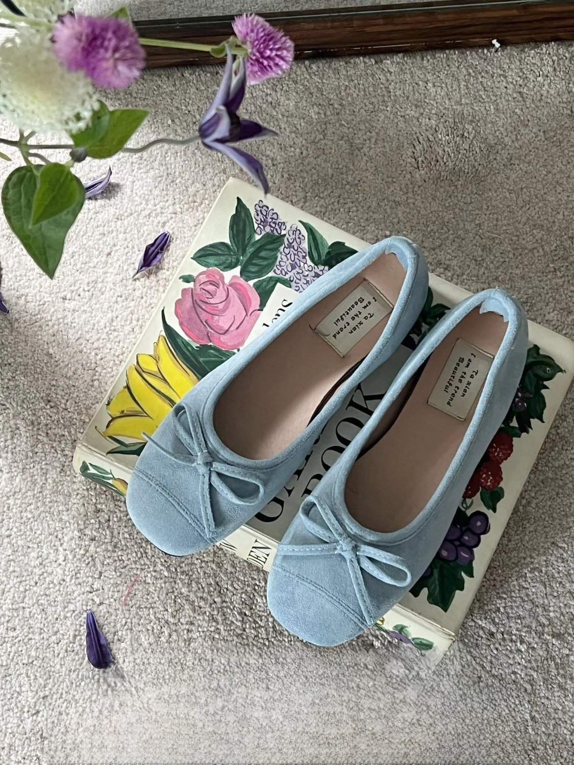 Blue Ballet Flats Women's Spring Summer 2026 New Retro Flat Mouth Evening Breeze Single Shoes Soft Bottom Knot
Blue Ballet Flats Women's Spring Summer 2026 New Retro Flat Mouth Evening Breeze Single Shoes Soft Bottom Knot