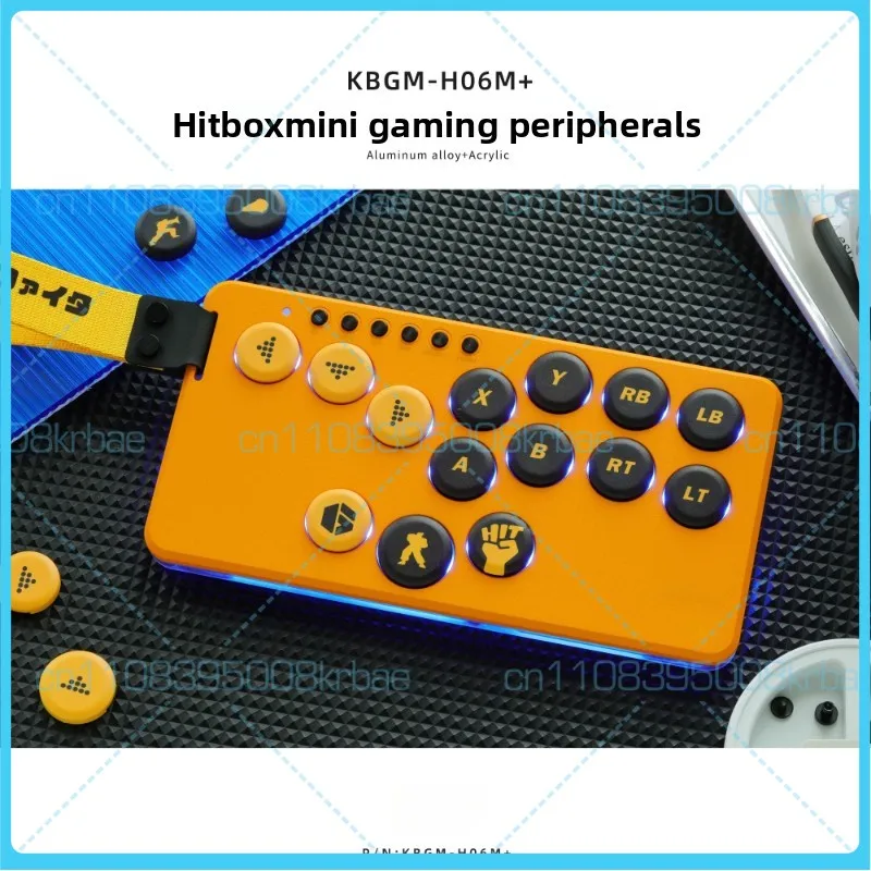 For DOIO KBGM-H06M+ Mechanical Hitbox Alloy Wireless Mini Arcade Keyboard PS5 Switch Steam NS2
For DOIO KBGM-H06M+ Mechanical Hitbox Alloy Wireless Mini Arcade Keyboard PS5 Switch Steam NS2