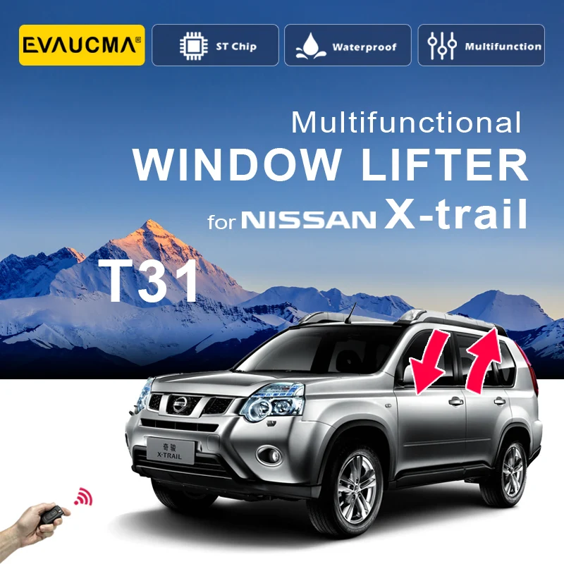 Car Multi-Functional Electric Windows For Nissan X-Trail T31 2007-14 Window Lifter Closer Intelligent Close Open Control by Key
Car Multi-Functional Electric Windows For Nissan X-Trail T31 2007-14 Window Lifter Closer Intelligent Close Open Control by Key