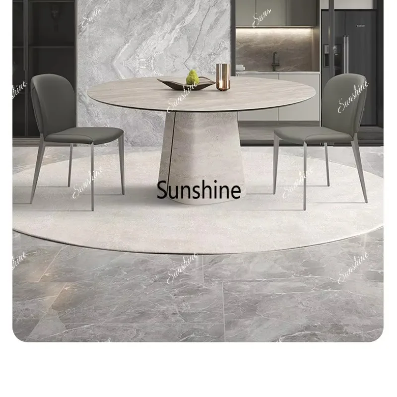 YLight luxury travertine, slate dining table and chairs, small apartment, high-end living room, modern and simple
YLight luxury travertine, slate dining table and chairs, small apartment, high-end living room, modern and simple