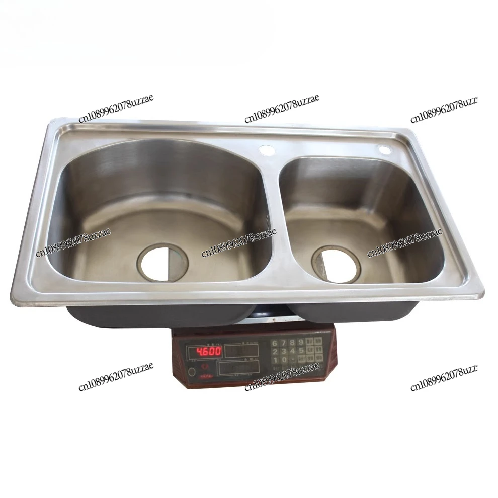 Stainless Steel 8244 Sink 78X43 Double Slot, Thickened 83X41mm Vegetable Basin 88X43
Stainless Steel 8244 Sink 78X43 Double Slot, Thickened 83X41mm Vegetable Basin 88X43