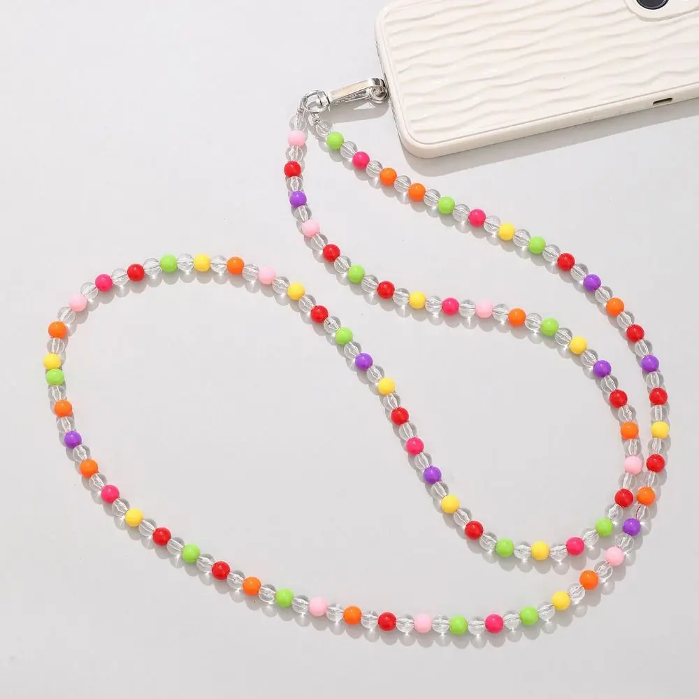 Neck Cord Beads Crossbody Phone Strap Candy Color Flower Mobile Phone Lanyard Long Cute Phone Neck Straps Hanging Ornaments
Neck Cord Beads Crossbody Phone Strap Candy Color Flower Mobile Phone Lanyard Long Cute Phone Neck Straps Hanging Ornaments