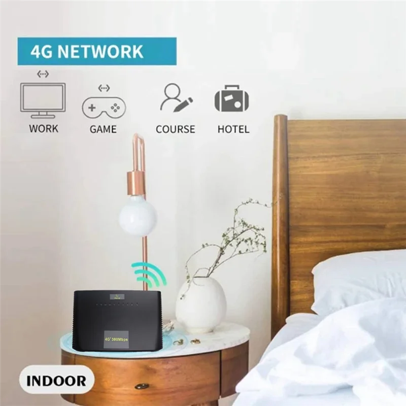 Маршрутизатор Exquisite-H305 4G LTE CAT4, 300 Мбит/с, со слотом для SIM-карты + порт для голосового телефона + 4XRJ45, сетевой порт, точка доступа Wi-Fi-маршрутизатора
Маршрутизатор Exquisite-H305 4G LTE CAT4, 300 Мбит/с, со слотом для SIM-карты + порт для голосового телефона + 4XRJ45, сетевой порт, точка доступа Wi-Fi-маршрутизатора