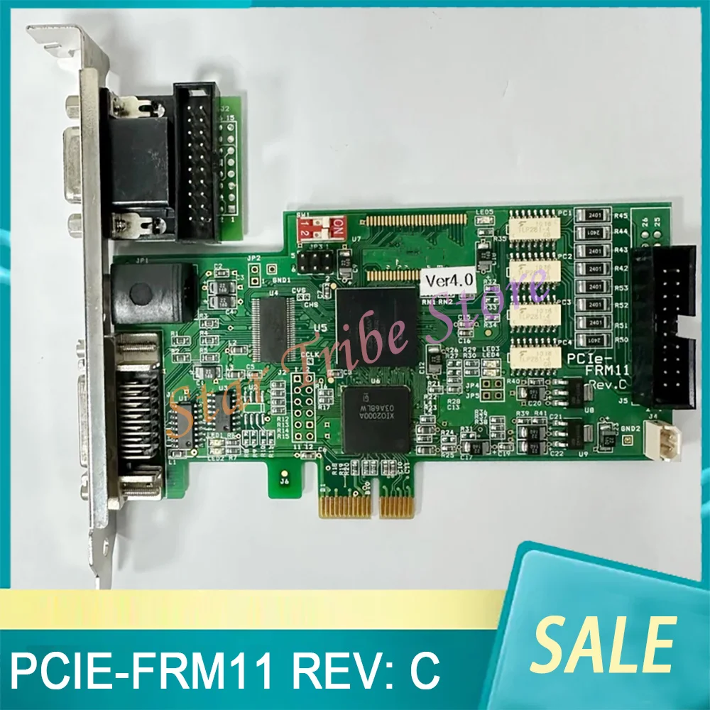 PCIE-FRM11 REV: C Image Acquisition Card With Full Interface
PCIE-FRM11 REV: C Image Acquisition Card With Full Interface