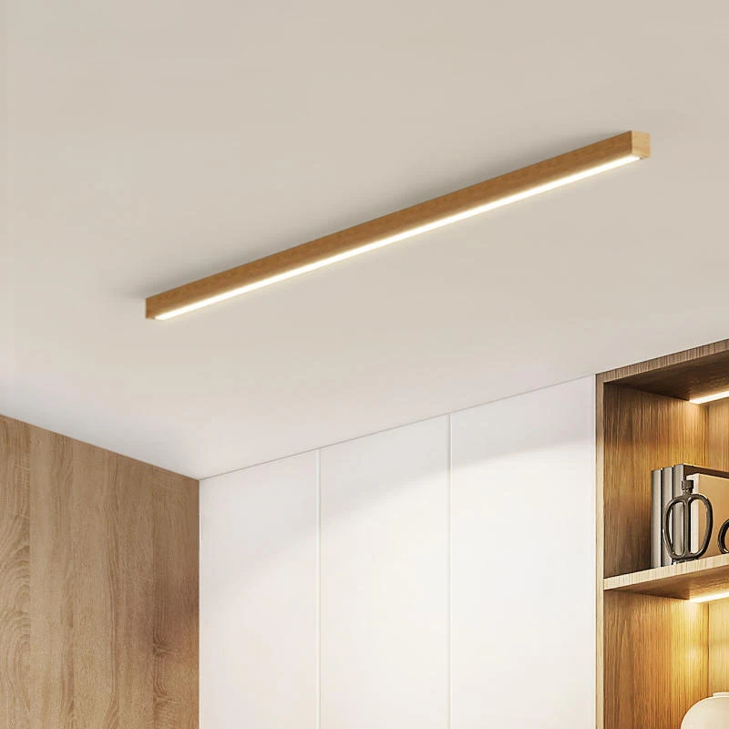 Long Strip ceiling lights LED Nordic Solid Wood Grain lamp Aisle Porch lights Corridor Living room Home Decoration Linear Light
Long Strip ceiling lights LED Nordic Solid Wood Grain lamp Aisle Porch lights Corridor Living room Home Decoration Linear Light