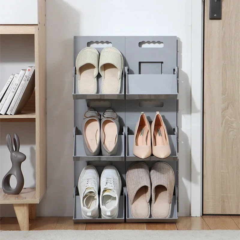 Компактный органайзер для обувного шкафа, ультратонкая вертикальная полка для обуви, простой пластиковый шкаф Meuble Chaussure, книжный шкаф
Компактный органайзер для обувного шкафа, ультратонкая вертикальная полка для обуви, простой пластиковый шкаф Meuble Chaussure, книжный шкаф