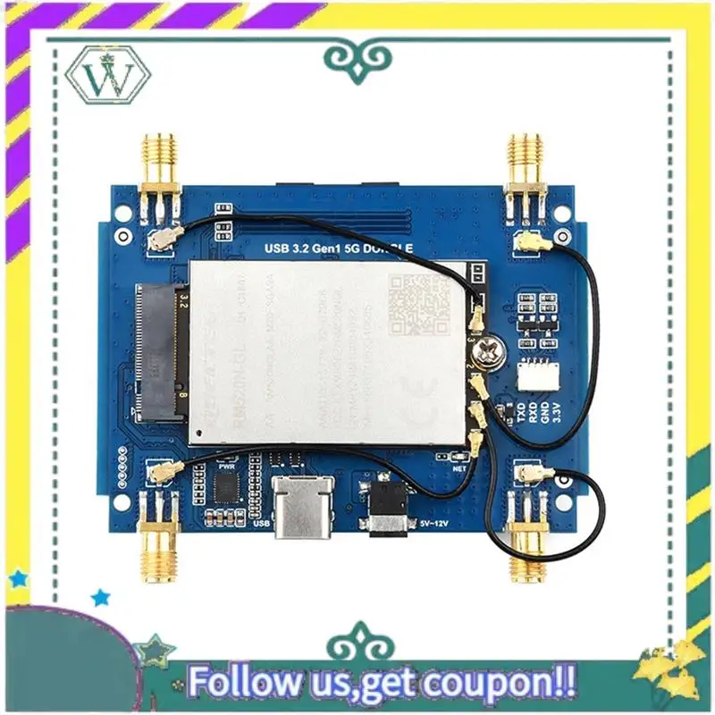 NEW Usb3.2 Gen1 5G Communication Expansion Board With Case Supports Simcom/Quectel M.2 Module For 3042/3052
NEW Usb3.2 Gen1 5G Communication Expansion Board With Case Supports Simcom/Quectel M.2 Module For 3042/3052