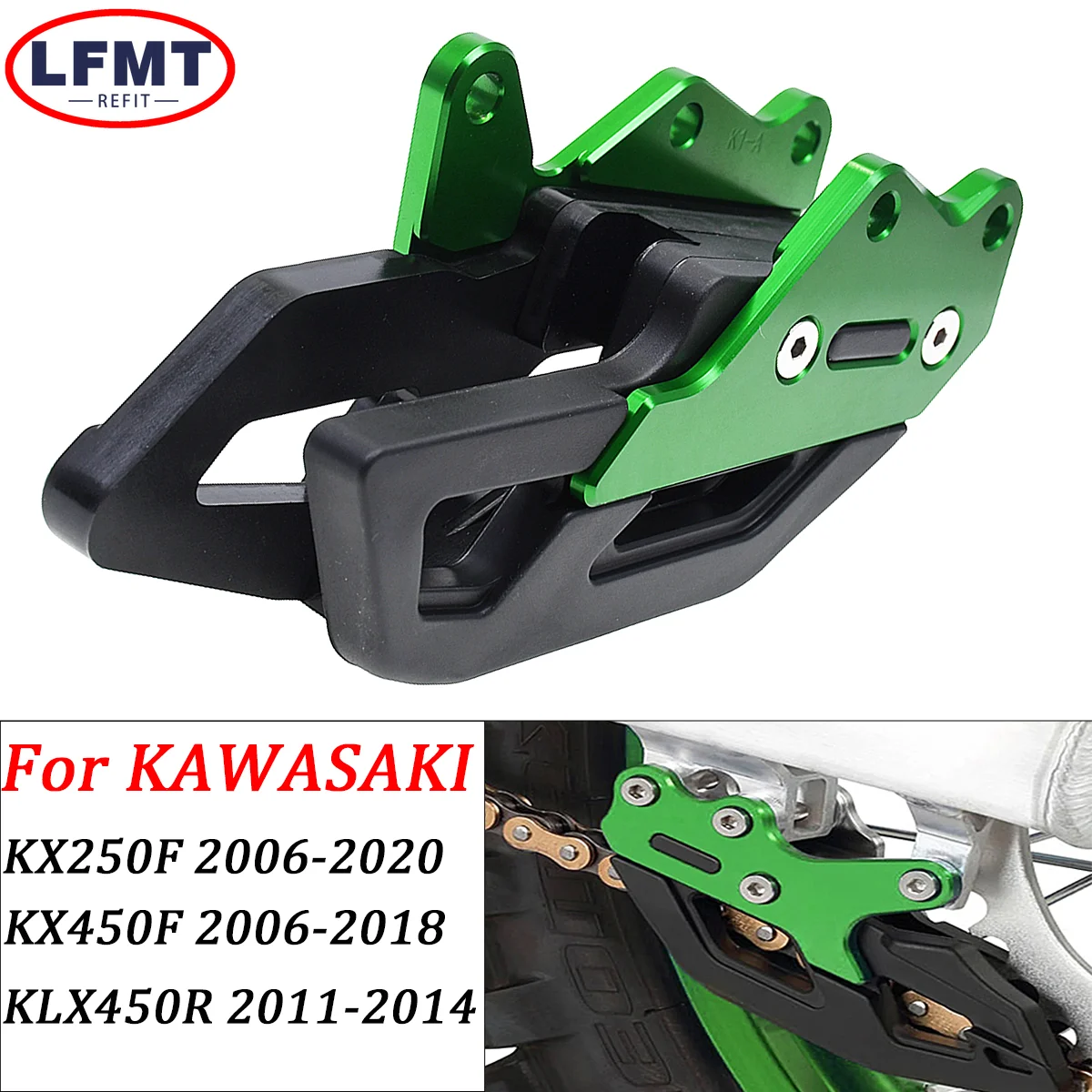 Motorcycle CNC Chain Guide Guard Protector For Kawasaki KX250F KX450F 2009 2010 2011 2012 2013-2018 KX 250F 450F KXF 250 450
Motorcycle CNC Chain Guide Guard Protector For Kawasaki KX250F KX450F 2009 2010 2011 2012 2013-2018 KX 250F 450F KXF 250 450