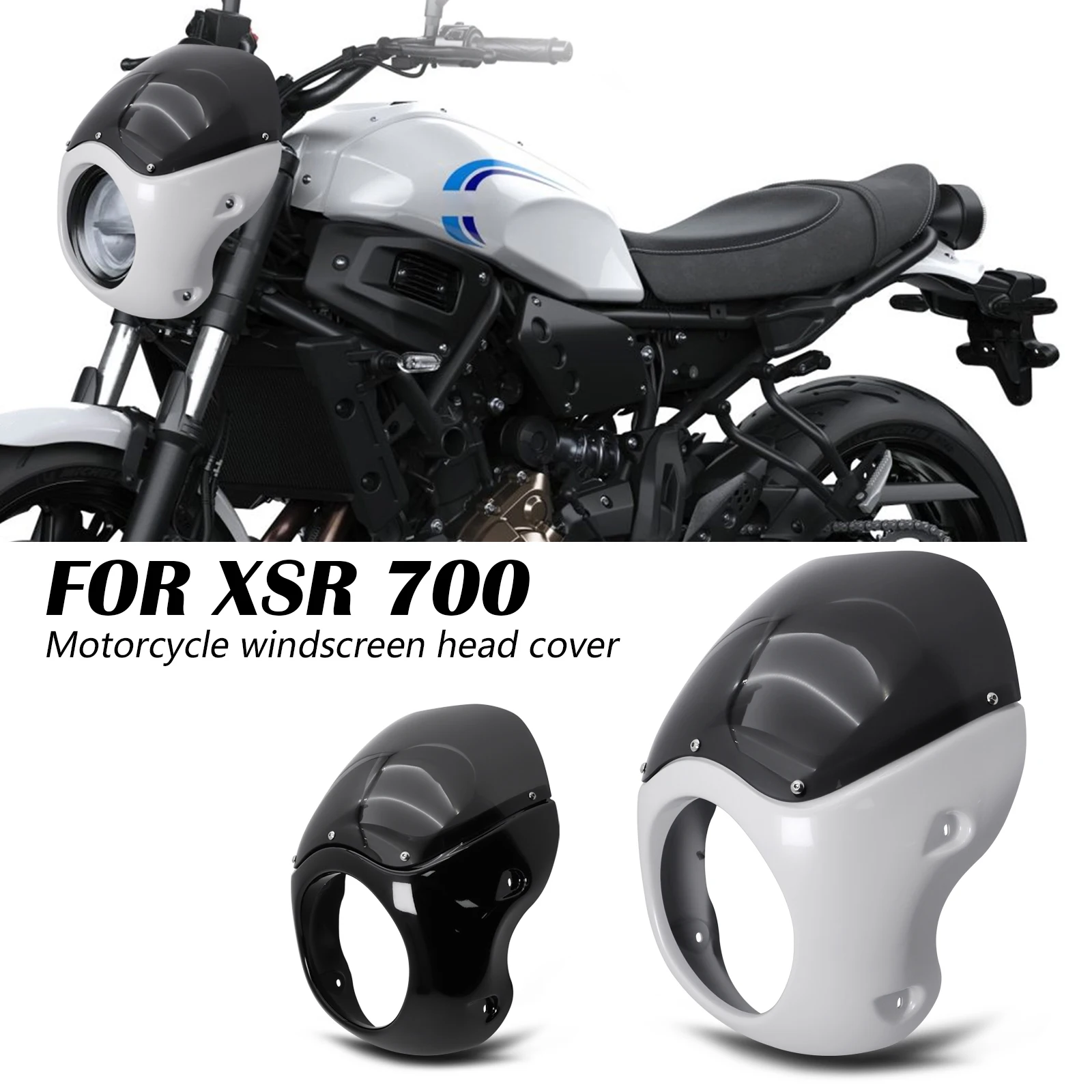 Windscreen Motorcycle Windshield Wind Deflectors Visor Screen Headlight Fairing For YAMAHA XSR700 2025 XSR 700 2022-2026
Windscreen Motorcycle Windshield Wind Deflectors Visor Screen Headlight Fairing For YAMAHA XSR700 2025 XSR 700 2022-2026