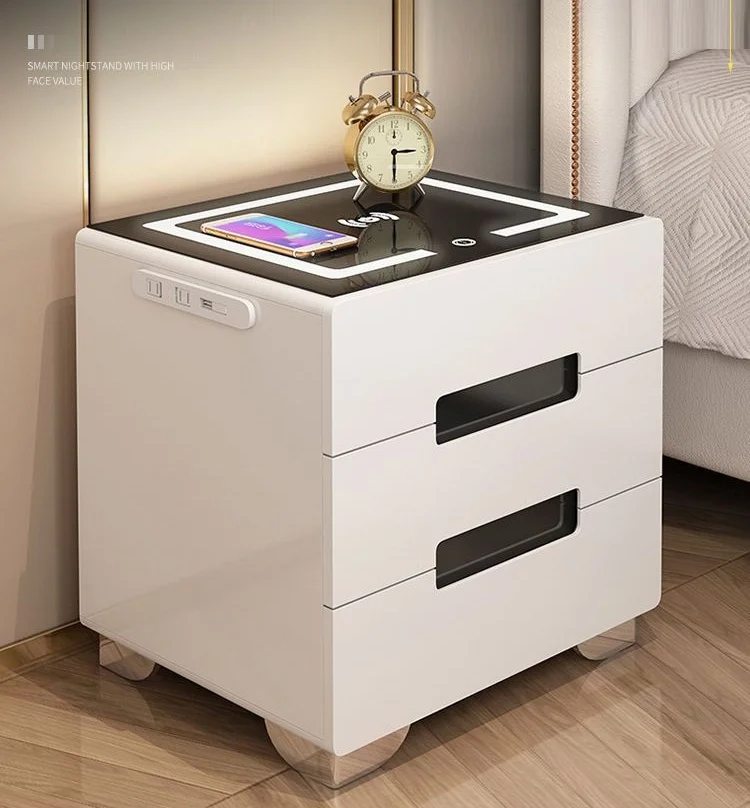 !@Modern Smart Nightstands Luxury Bedroom Bluetooth Speaker Nightstand Simple Wireless Charging Bedside Table for Bedroom Set
!@Modern Smart Nightstands Luxury Bedroom Bluetooth Speaker Nightstand Simple Wireless Charging Bedside Table for Bedroom Set