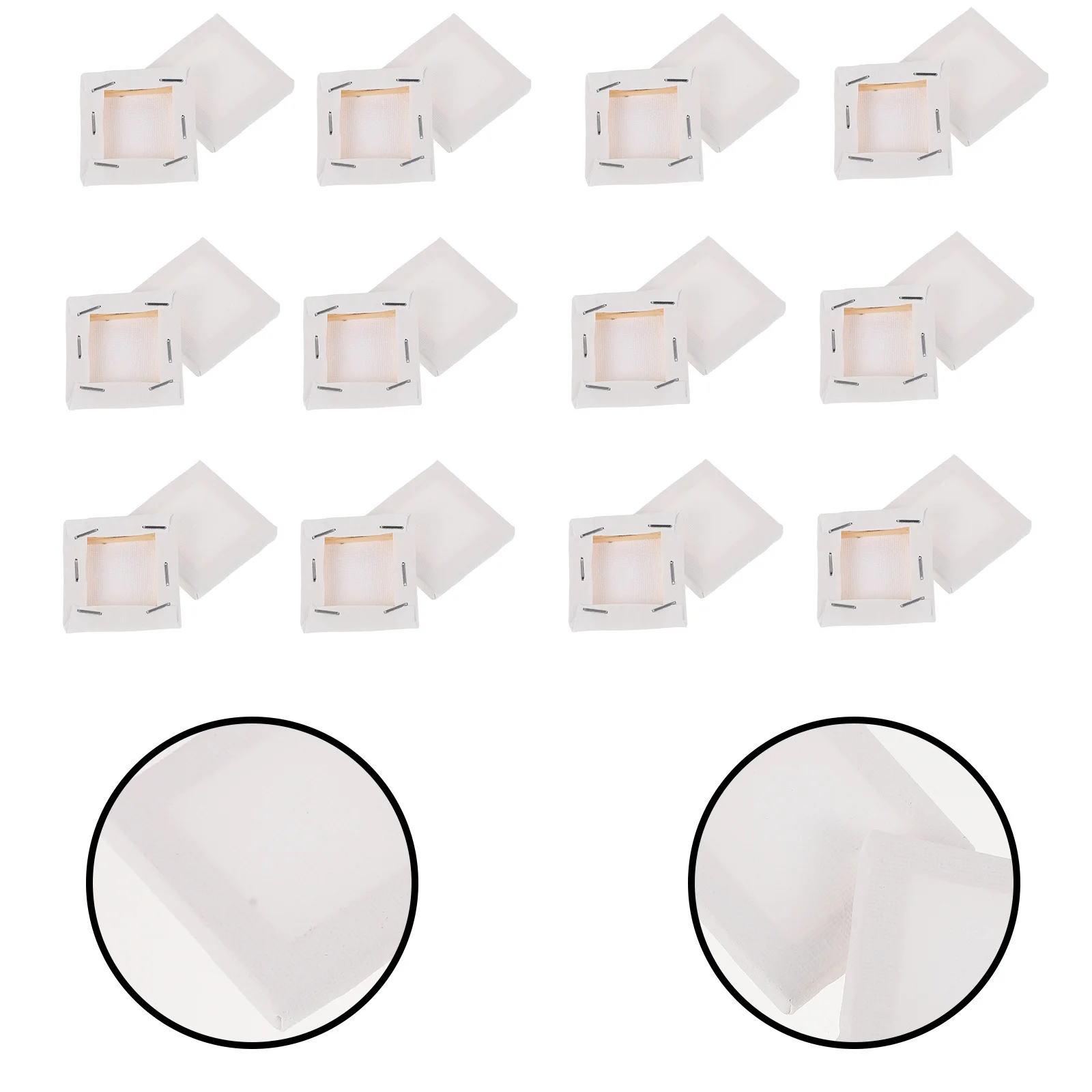 24Pcs Mini Painting Canvas Panels Stretched Canvas Frames DIY Oil Painting Boards Art Supplies Arts Stretcher Frames
24Pcs Mini Painting Canvas Panels Stretched Canvas Frames DIY Oil Painting Boards Art Supplies Arts Stretcher Frames