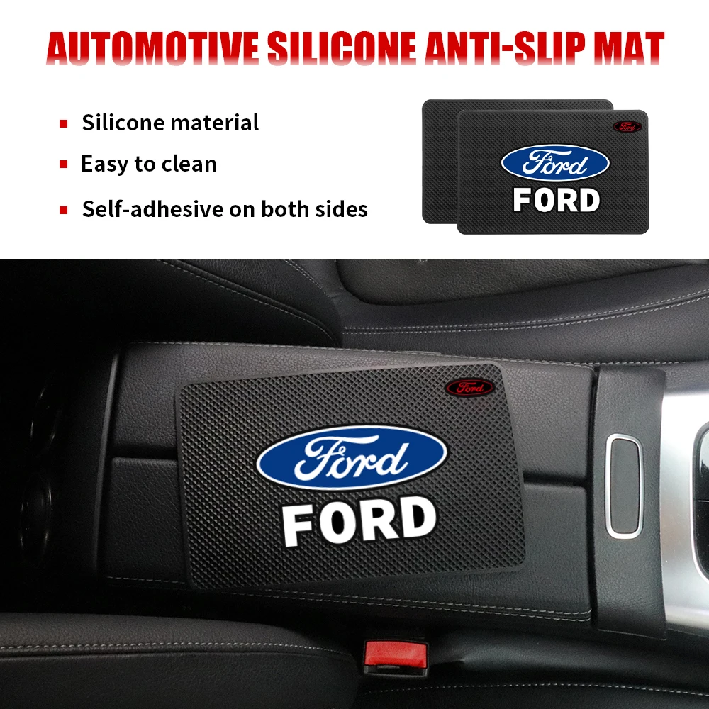 Car Silicone Non-Slip Mat Phone Carkey Glasses Center Console Dashboard For Ford ST Mustang Shelby Ranger Max Focus Galaxy Focus
Car Silicone Non-Slip Mat Phone Carkey Glasses Center Console Dashboard For Ford ST Mustang Shelby Ranger Max Focus Galaxy Focus