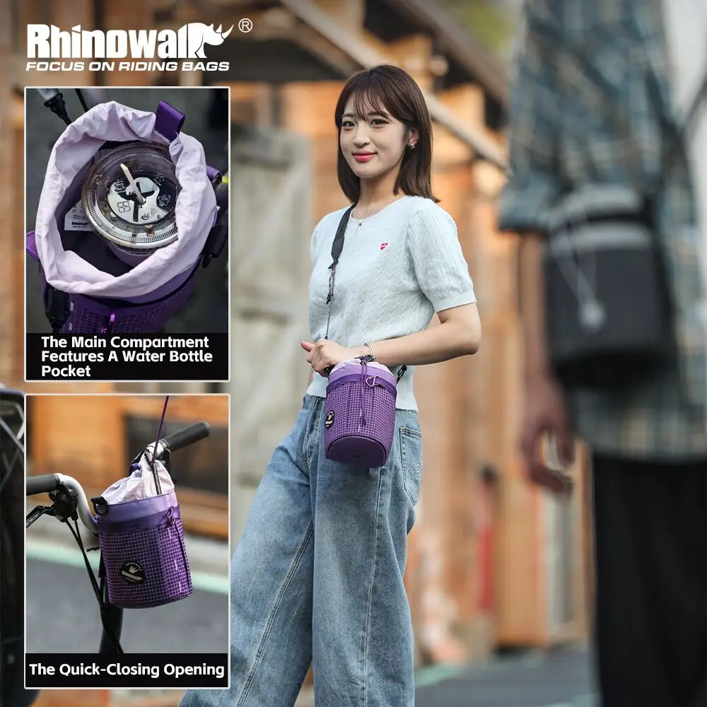 Rhinowalk Bike Handlebar Kette Bag 6.5L Quick Release Water Bottle Bag Insulated Kettle Bag Touring Commuting MTB Pack
Rhinowalk Bike Handlebar Kette Bag 6.5L Quick Release Water Bottle Bag Insulated Kettle Bag Touring Commuting MTB Pack
