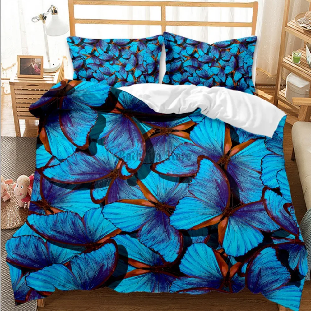 Beautiful Butterfly Bedding Set Soft 3d Printed Animal Black White Home Decor Duvet Cover Sets with Pillowcase Queen King Size
Beautiful Butterfly Bedding Set Soft 3d Printed Animal Black White Home Decor Duvet Cover Sets with Pillowcase Queen King Size