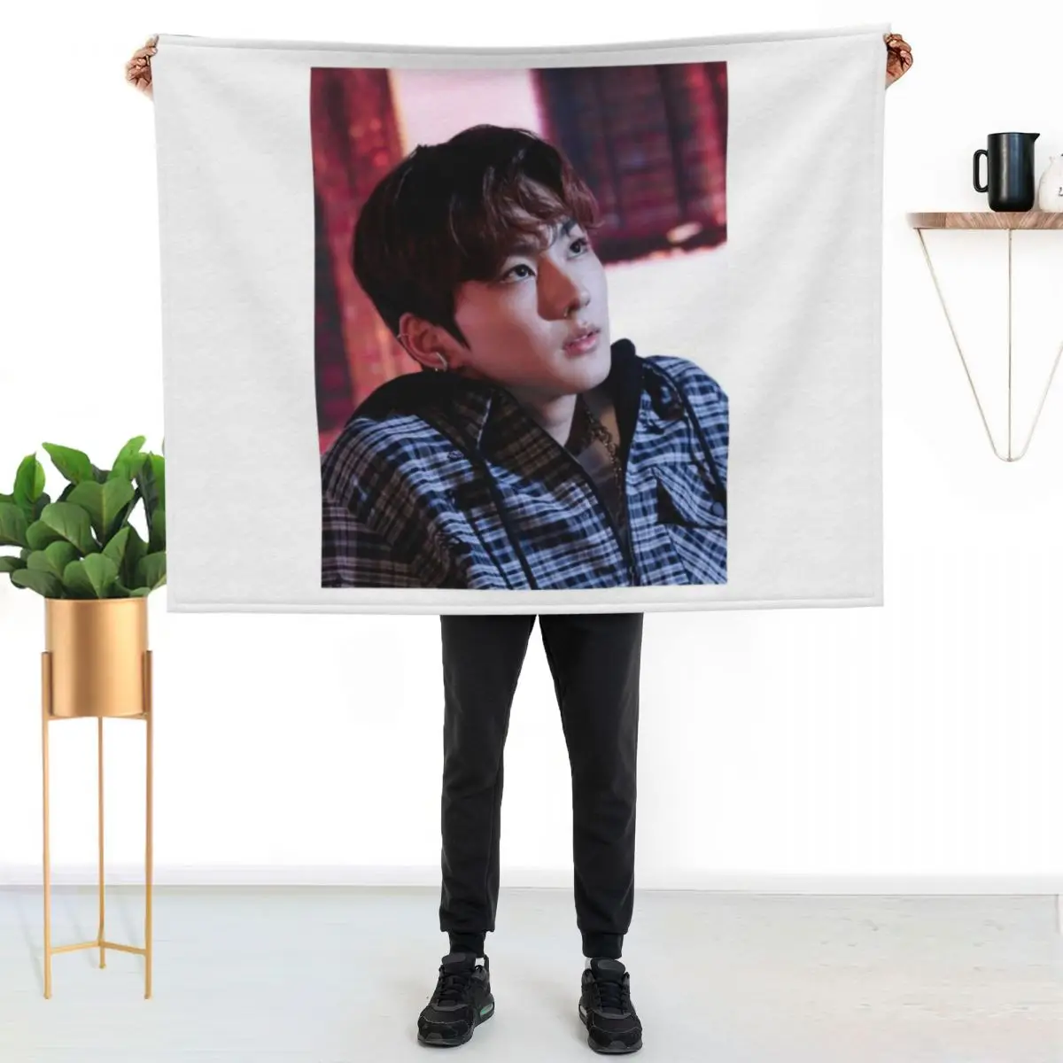 Jungwon Throw Blanket Men's Soft Warm Throw Blanket for Couch
Jungwon Throw Blanket Men's Soft Warm Throw Blanket for Couch