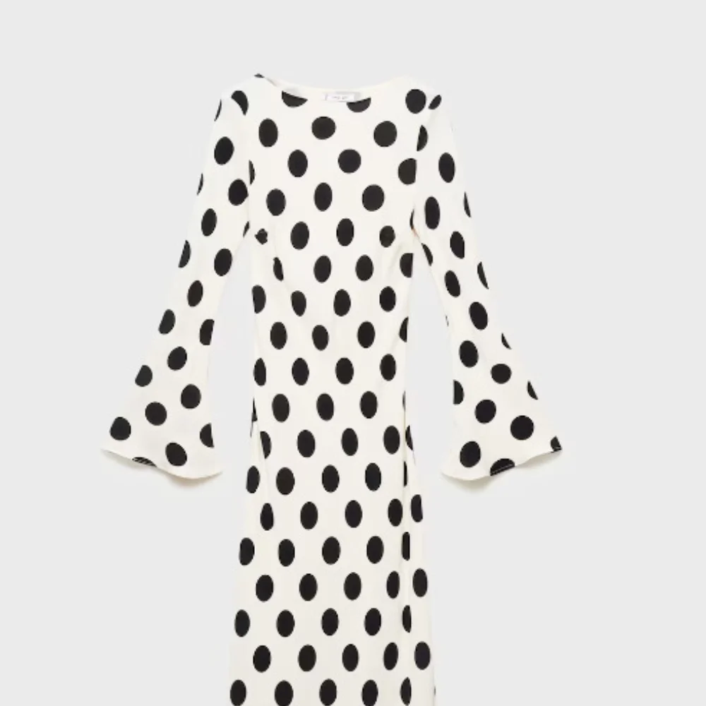 Fashion Elegant Temperament Polka Dot Women's Long Sleeve Dress Street Style High Waist Round Collar Flare Sleeve A-line Dress
Fashion Elegant Temperament Polka Dot Women's Long Sleeve Dress Street Style High Waist Round Collar Flare Sleeve A-line Dress