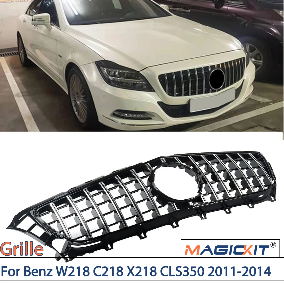 Передний бампер MAGICKIT, гоночная решетка для Mercedes Benz CLS W218/C218/X218 2011-2014, предфазные автомобильные аксессуары
Передний бампер MAGICKIT, гоночная решетка для Mercedes Benz CLS W218/C218/X218 2011-2014, предфазные автомобильные аксессуары