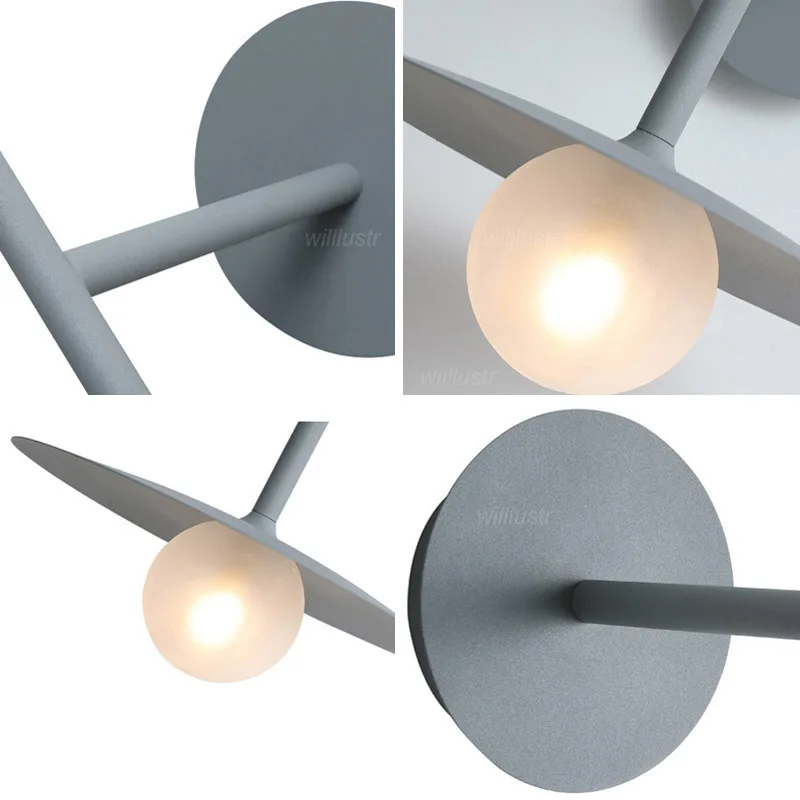 Glass Ball Shade Iron Wall Lamp Creative UFO Sconce Hotel Cafe Bar Bedside Corridor Staircase Black White Gray Metal Lighting
Glass Ball Shade Iron Wall Lamp Creative UFO Sconce Hotel Cafe Bar Bedside Corridor Staircase Black White Gray Metal Lighting