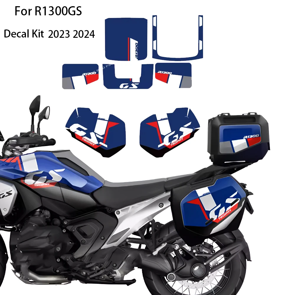 For R1300GS R 1300 GS r 1300 gs Decal Kit 2023 2024 Motorcycle Accessories Suitcase Stickers Trunk Middle Side Stickers
For R1300GS R 1300 GS r 1300 gs Decal Kit 2023 2024 Motorcycle Accessories Suitcase Stickers Trunk Middle Side Stickers