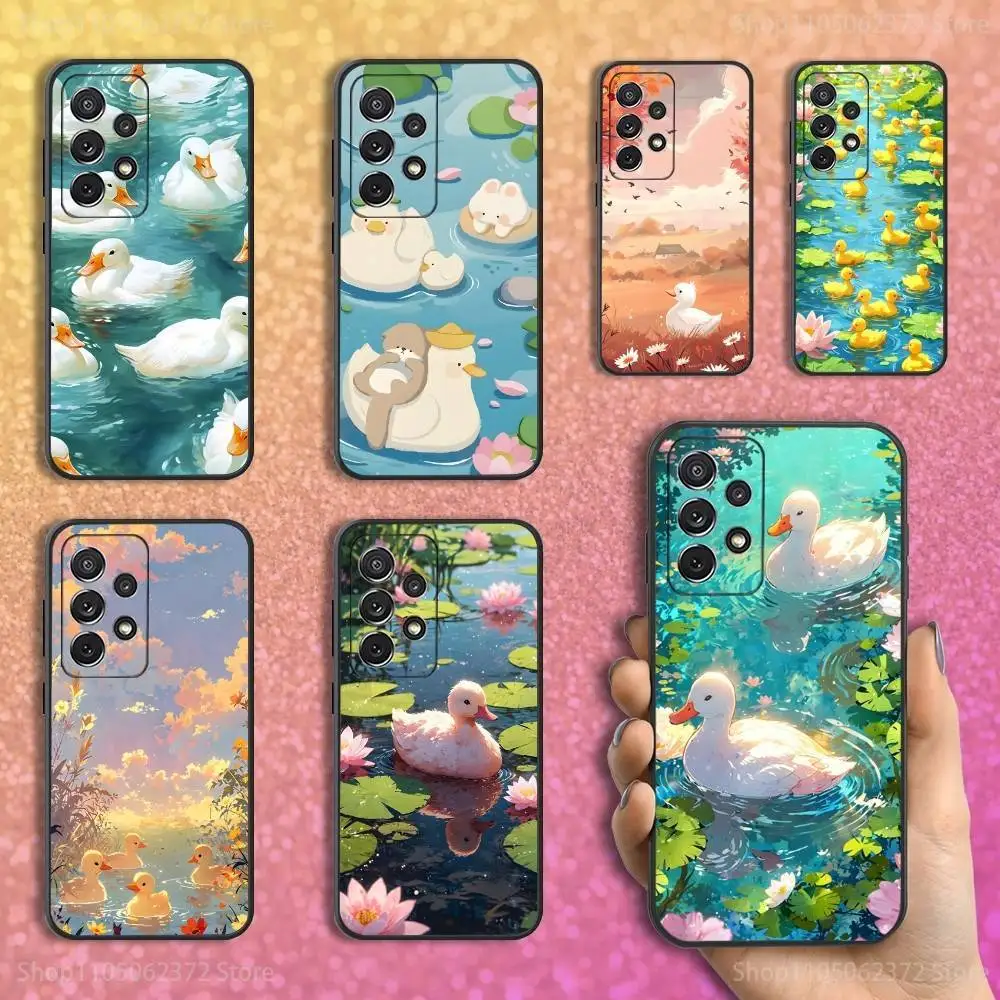 Cute Cartoon Art Duck Phone Case For Samsung S25,S24,S23,S22,S21,S20,S10,Ultra,Plus,Lite,FE,Soft Silicone Black Cover
Cute Cartoon Art Duck Phone Case For Samsung S25,S24,S23,S22,S21,S20,S10,Ultra,Plus,Lite,FE,Soft Silicone Black Cover
