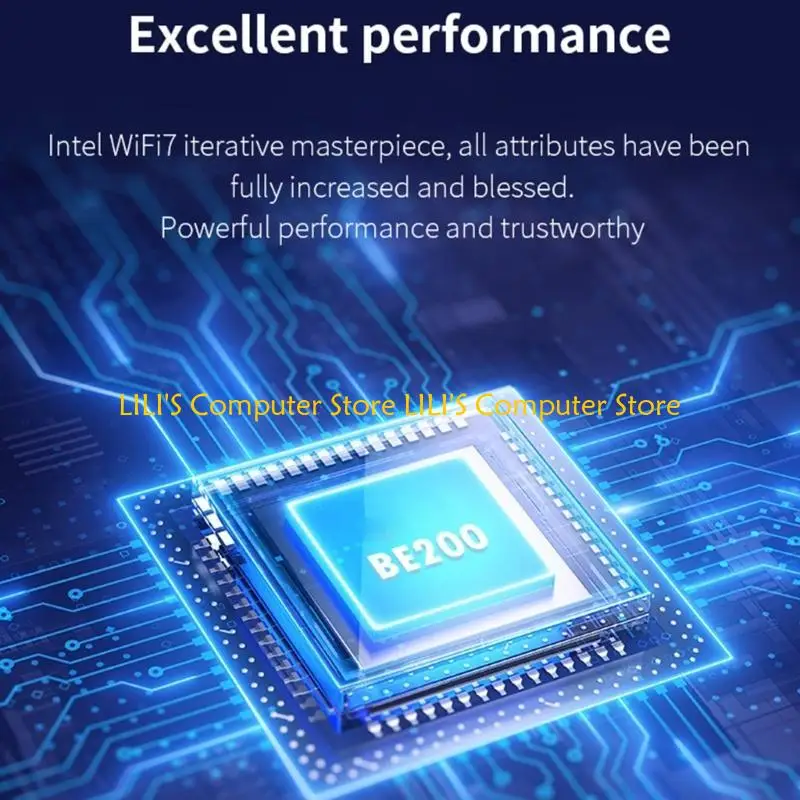 A52B BE200 WiFi 7Adapter Card 802.11ax 8774Mbps Networking Adapter with Digital Management for Optimaled Coverage
A52B BE200 WiFi 7Adapter Card 802.11ax 8774Mbps Networking Adapter with Digital Management for Optimaled Coverage