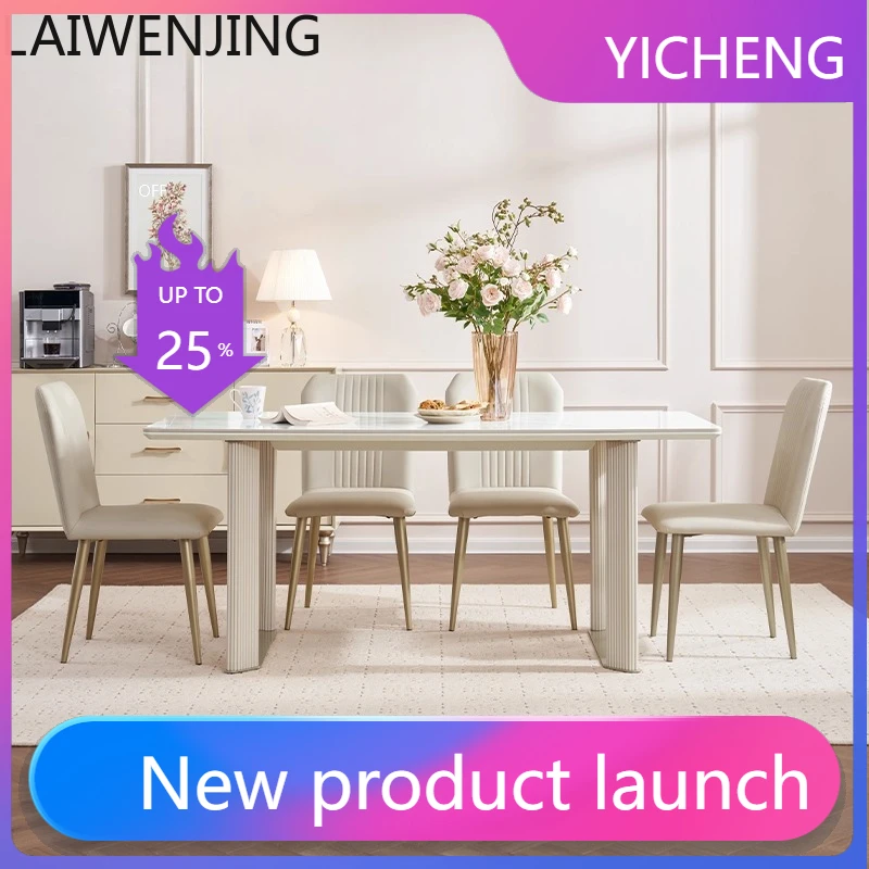 LYY Light Luxury Rock Plate Dining Table Modern Minimalist Household Small Apartment Rectangular Dining Table
LYY Light Luxury Rock Plate Dining Table Modern Minimalist Household Small Apartment Rectangular Dining Table